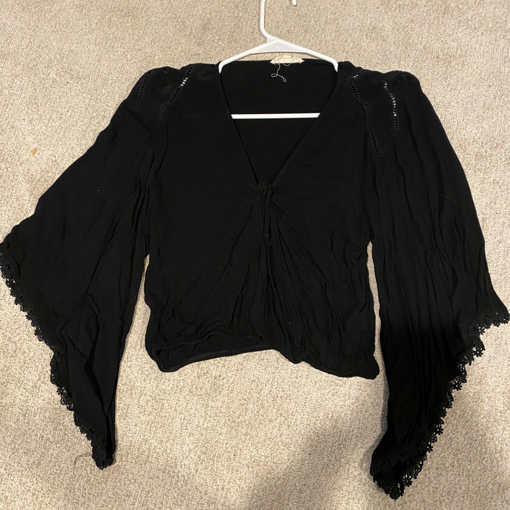 Misguided Black Blouse